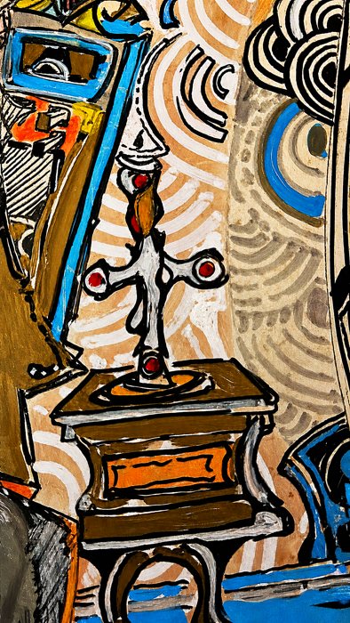 Postal 03 — O Trânsito, desenho de Marcelo Zuffo